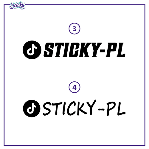 Naklejka NICK TIK TOK 15 cm na Arena.pl