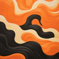 Plakat 90x90cm Dzień spotyka Noc