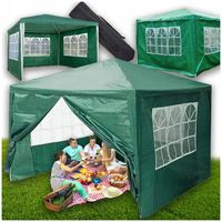 PAWILON NAMIOT OGRODOWY HANDLOWY 3x3m EKSPRESOWY CATERINGOWY TARGOWY TORBA