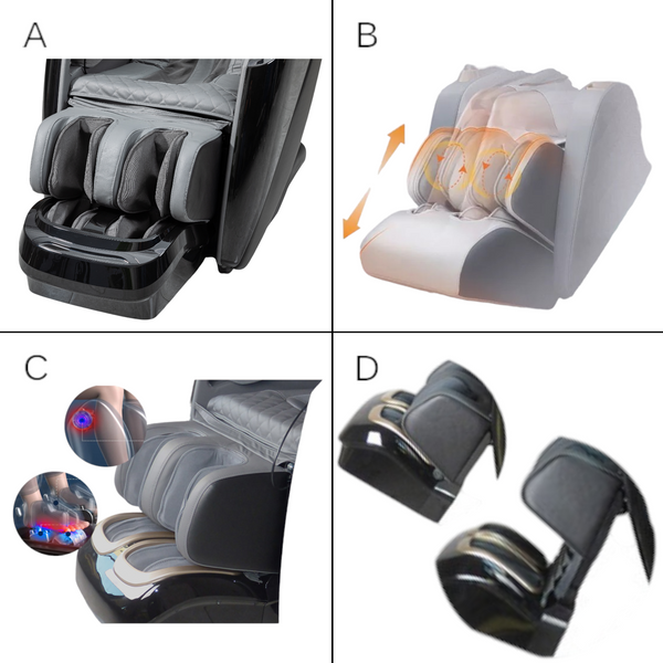 FOTEL MASUJĄCY S+L SHAPE ZERO GRAVITY Body Scan 3D zdjęcie 10