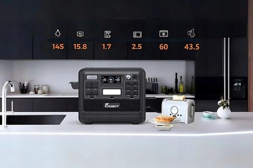 Fossibot przenośna stacja zasilania 2048Wh 2400W-4800W Aplikacja elektrowni na Arena.pl