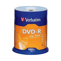 Płyty DVD-R Verbatim DataLife 4.7 GB 16x 100 szt.