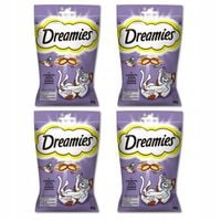 Dreamies Przysmak dla kota z Kaczką 60g 3+1 GRATIS