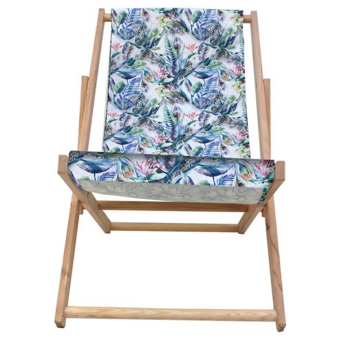 LEŻAK DREWNIANY CLASSIC BLUE FLOWERS na Arena.pl