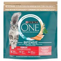 PURINA ONE STERILCAT Z ŁOSOSIEM KARMA KOTA 1,5kg