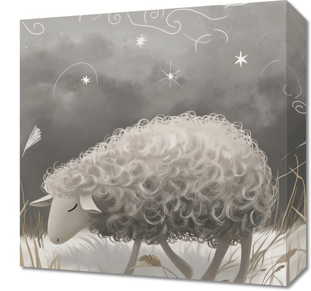 Obraz 40x40cm Bujna Owca zdjęcie 1