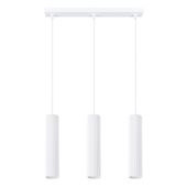 Lampa wisząca KARBON 3L biały
