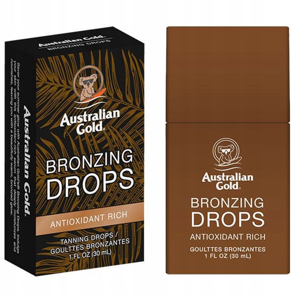 Australian Gold Bronzing Drops Krople Brązujące do Opalania 30ml zdjęcie 2