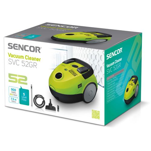 Odkurzacz workowy Sencor SVC 52GR na Arena.pl