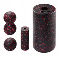 ROLLER ZESTAW EPP PIANKOWY WAŁEK + PIŁKA + DUOBALL DO MASAŻU 4szt