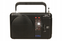 Radio Eltra Tola FM/LW czarne kuchenne sypialnia kuchnia