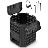 Kompostownik COMPOBOX czarny pojemność 350 L