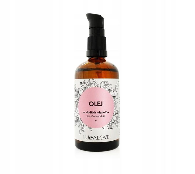 LULLALOVE OLEJ ZE SŁODKICH MIGDAŁÓW 100ml zdjęcie 5