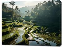 Obraz 90x70cm Zielone Sanktuarium