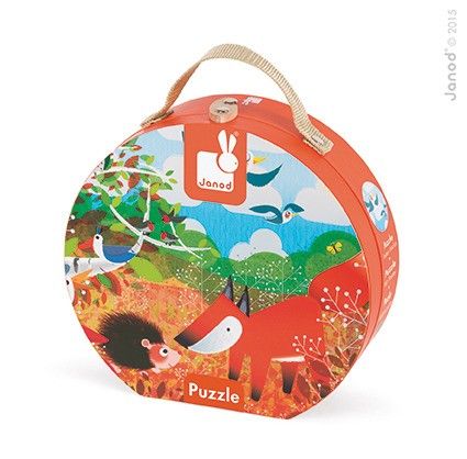 Puzzle w walizce Las, Janod na Arena.pl