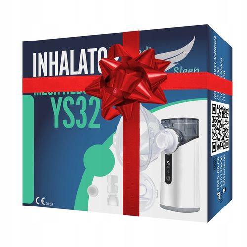 INHALATOR NEBULIZATOR DLA DZIECI DOROSŁYCH SIATECZKOWY PRZENOŚNY BEZPRZEWOD na Arena.pl