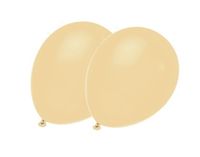 balony 100szt. kremowe metaliczne | bl-107z