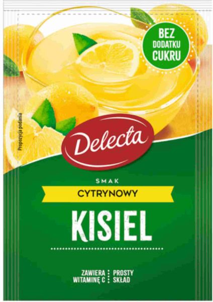 DELECTA Kisiel Cytrynowy 38g zdjęcie 1