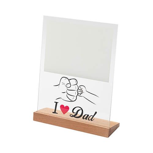 Szklana ramka do sublimacji - 20 x 25 cm - Dad na Arena.pl