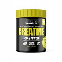 KREATYNA CREATINE MONOHYDRAT 500g POWDER KREATYNA SIŁA 500 g JABŁKO HIRO