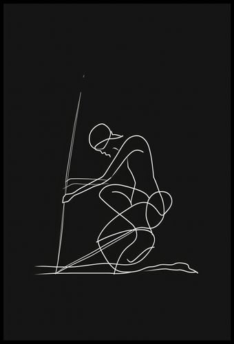 Plakat 61x90,5cm Linia na Arena.pl