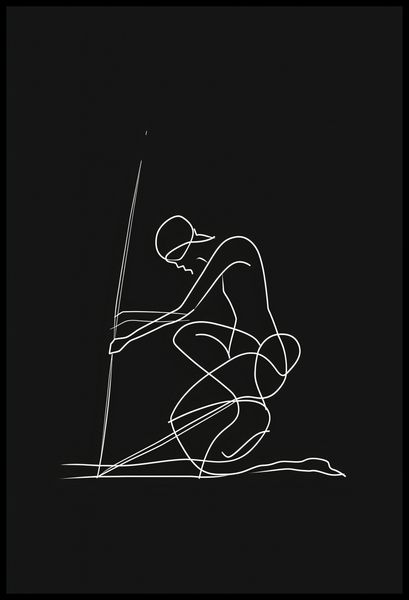 Plakat 61x90,5cm Linia zdjęcie 2