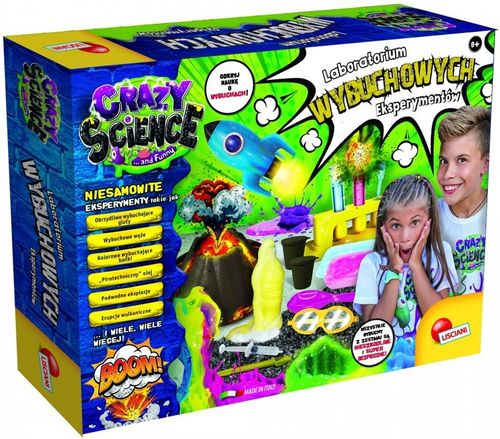 crazy science laboratorium wybuchowych eksperyment na Arena.pl