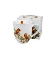 KUBEK PORCELANOWY DUO DUDKI DUDEK NA PREZENT 400 ML