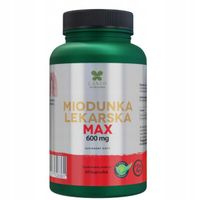 MIODUNKA LEKARSKA MAX 600 MG gardło, płuca, układ oddechowy LANCO 60 kaps.