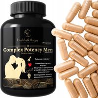 COMPLEX POTENCY MEN POTENCJA ENERGIA LIBIDO EREKCJA POZIOM TESTOSTERONU