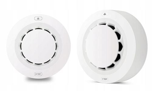 CZUJNIK DYMU OGNIA WIFI ALARM CZUJKA TUYA SMART Z SYRENĄ NA BATEIRE na Arena.pl