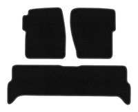 Dywaniki welurowe BASIC czarne Land Rover Discovery II 1998-2004