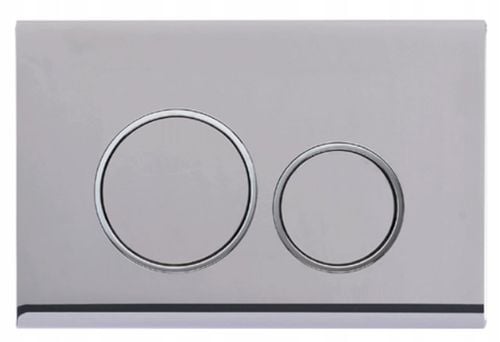 Przycisk spłukujący Dopio chrom do stelaża GEBERIT Delta Duofix Basic na Arena.pl