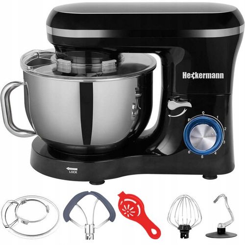 ROBOT KUCHENNY PLANETARNY WIELOFUNKCYJNY MIKSER HECKERMANN 2200W MISA 6,2l na Arena.pl