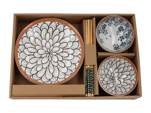 Kpl. 2 miseczek z pałeczkami + talerz na Arena.pl