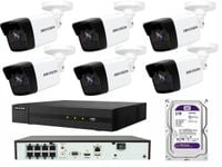 MONITORING IP HIKVISION 4 KAMERY ZEWNĘTRZNY 4Mpx