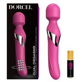 Wibrator z dwoma końcami i feromony Fetish 10 ml.