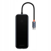 Baseus AcmeJoy 6w1 USB-C do 2xUSB 3.0 + USB 2.0 + USB-C PD + HDMI + RJ45