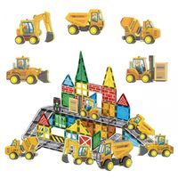 KLOCKI MAGNETYCZNE POJAZDY BUDOWLANE