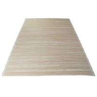 Dywan zewnętrzny na balkon i taras 160x220 cm – duży, beżowy, wodoodporny ES-07B