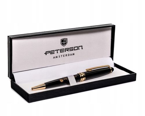PETERSON prezent dla nauczyciela długopis metalowy w pudełku na prezent na Arena.pl