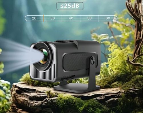 PROJEKTOR RZUTNIK ANDROID TV WIFI FULL HD PRZENOŚNY SMART MINI LED OBROTOWY na Arena.pl