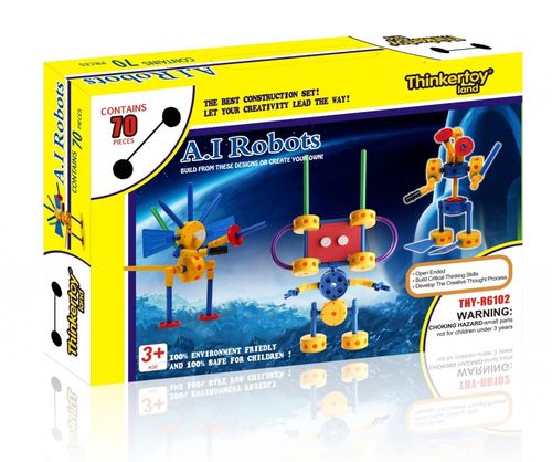 KLOCKI THINKERTOY 70 ELEMENTÓW ROBOTY na Arena.pl
