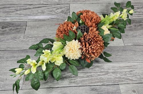 STROIK NA CMENTARZ GRÓB KOMPOZYCJA NAGROBNA KWIATOWA NA WSZYSTKICH na Arena.pl