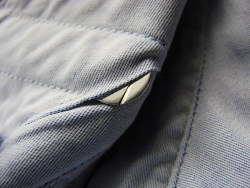 ZE SREBRA FISZBINY USZTYWNIACZE KOŁNIERZYKA WAWA na Arena.pl