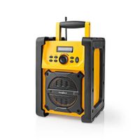 Radio Przenośne Warsztatowe Nedis RDFM3100YW FM Bluetooth AUX IPX5