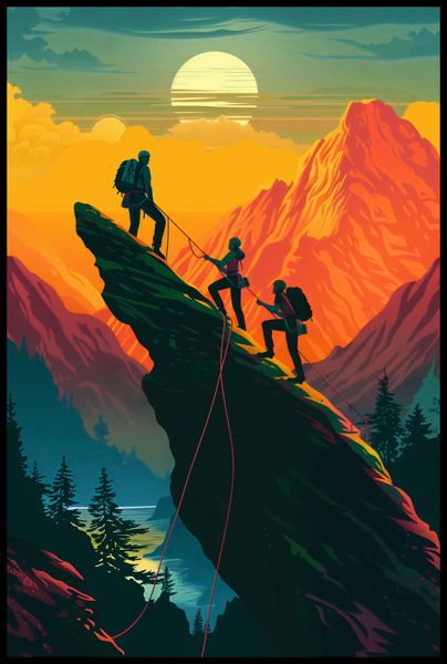 Plakat 61x91,5cm U Szczytu zdjęcie 2