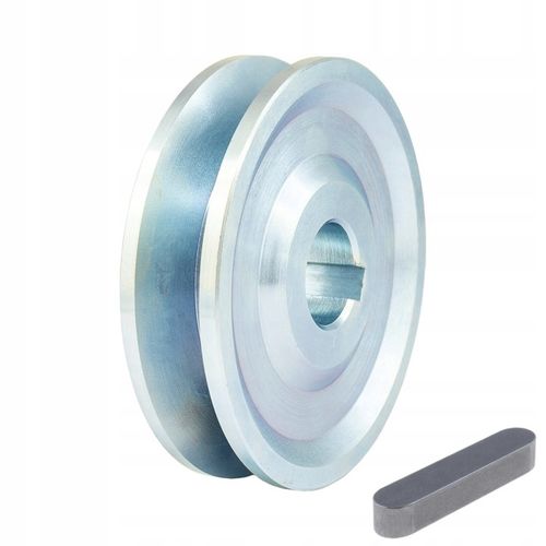 Koła koło pasowe szajba 1 pasek 1x 13mm HA | fi 100 otwór 28 mm | + wpust na Arena.pl