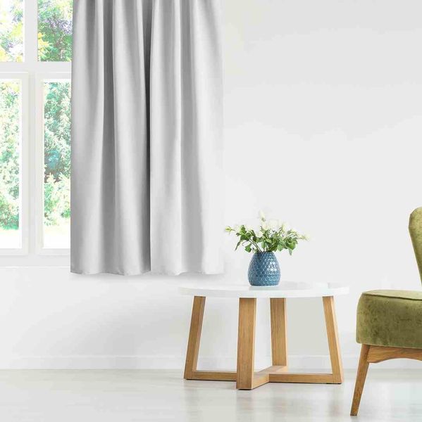 CURT/AH/BLACKOUT/EYELETS/WHITE/140X175/1PC zdjęcie 5