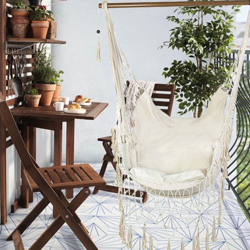 Krzesło brazylijskie ARUBA XXL z poduszką hamak na Arena.pl